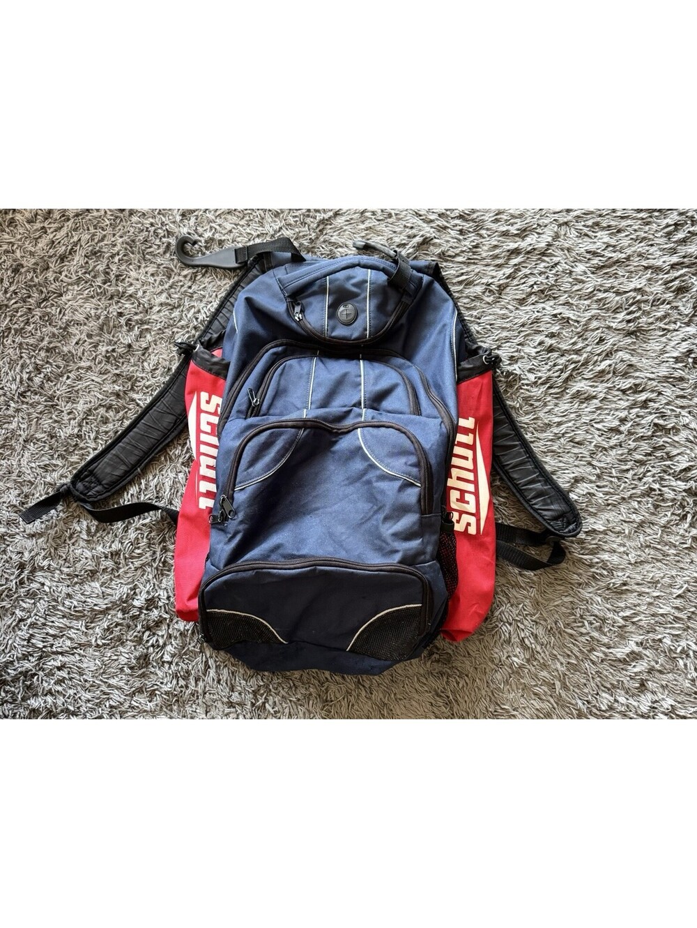 Schutt Large Travel Team Baseball/Softball Bat Pack Blue & Red Backpack